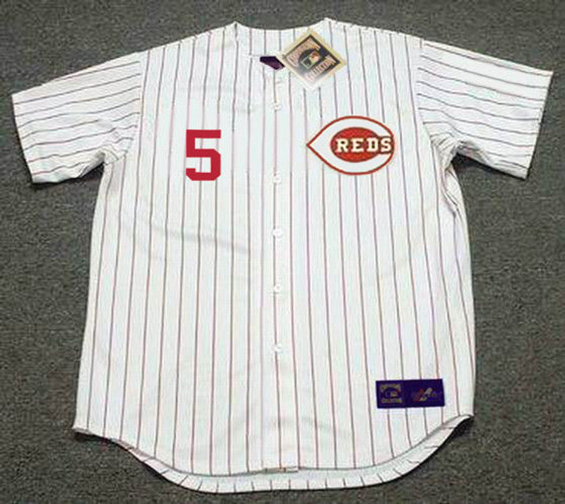 Cincinnati Reds Johnny Bench MLB jersey front view