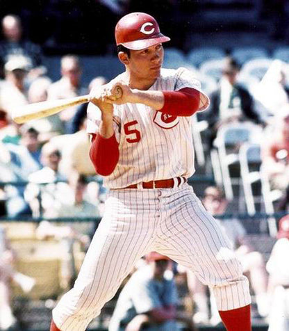Cincinnati Reds Johnny Bench MLB jersey front view