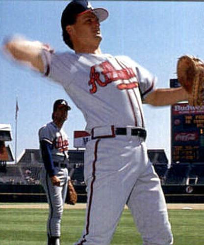 Atlanta Braves Bruce Benedict MLB jersey front view