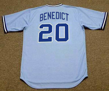 Atlanta Braves Bruce Benedict MLB jersey front view