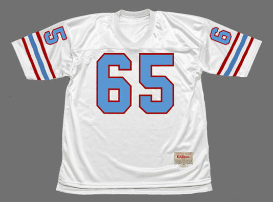 Houston Oilers Elvin Bethea NFL jersey front view