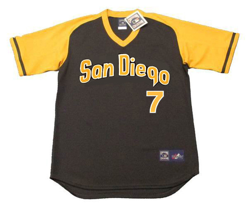 San Diego Padres Kurt Bevacqua MLB jersey front view