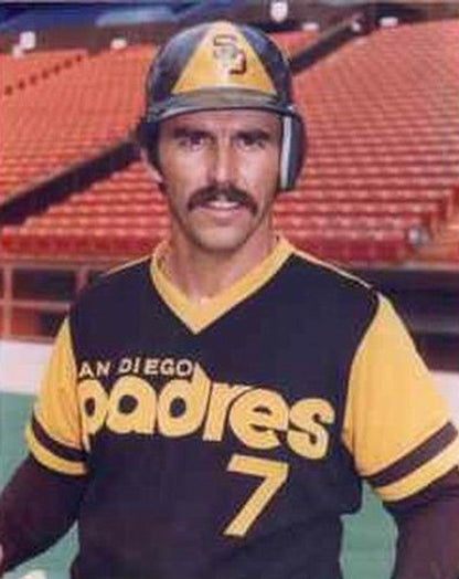 San Diego Padres Kurt Bevacqua MLB jersey front view