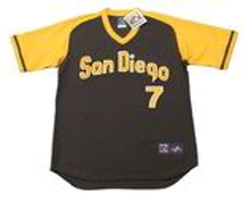 San Diego Padres Kurt Bevacqua MLB jersey front view