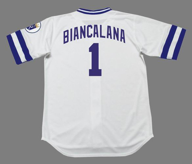 Kansas City Royals Buddy Biancalana MLB jersey front view