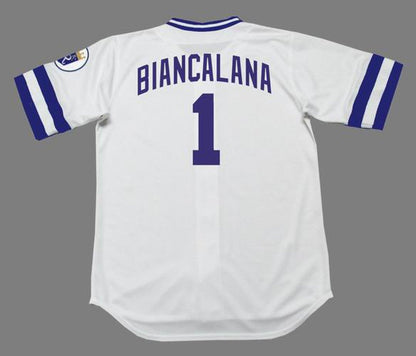Kansas City Royals Buddy Biancalana MLB jersey front view