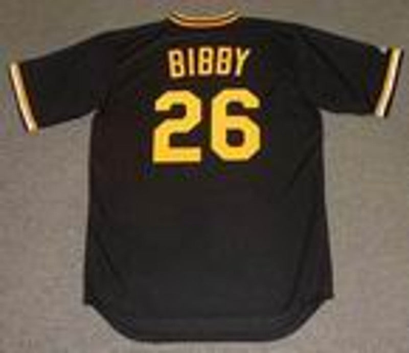 Pittsburgh Pirates Jim Bibby Cooperstown MLB jersey front view