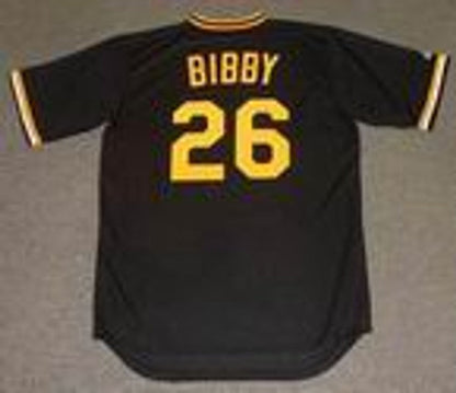 Pittsburgh Pirates Jim Bibby Cooperstown MLB jersey front view