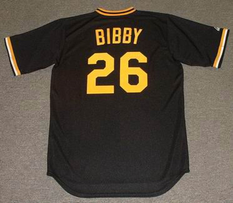 Pittsburgh Pirates Jim Bibby Cooperstown MLB jersey front view