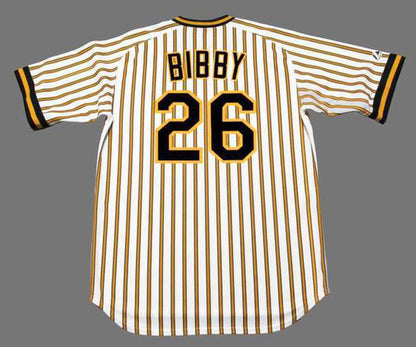 Pittsburgh Pirates Jim Bibby Cooperstown MLB jersey front view