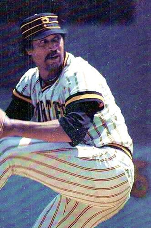 Pittsburgh Pirates Jim Bibby Cooperstown MLB jersey front view