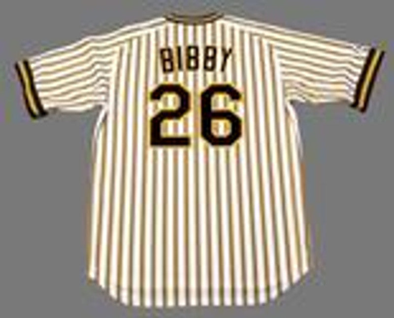 Pittsburgh Pirates Jim Bibby Cooperstown MLB jersey front view