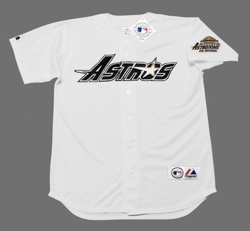 Houston Astros 1990s Name Number MLB jersey front view