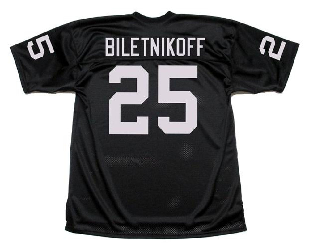 Oakland Raiders Fred Biletnikoff NFL jersey front view