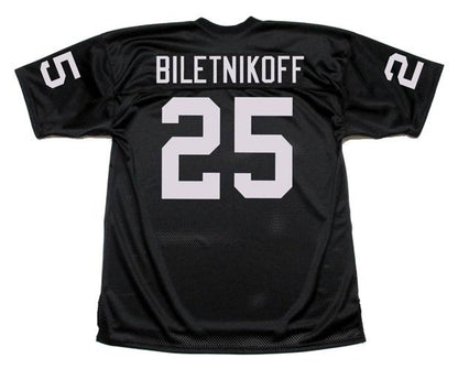 Oakland Raiders Fred Biletnikoff NFL jersey front view