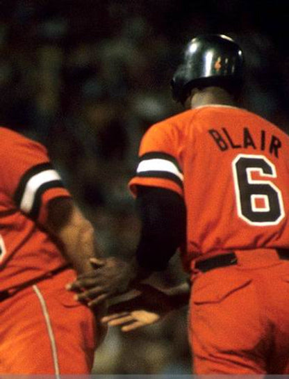 Baltimore Orioles Paul Blair Cooperstown MLB jersey front view