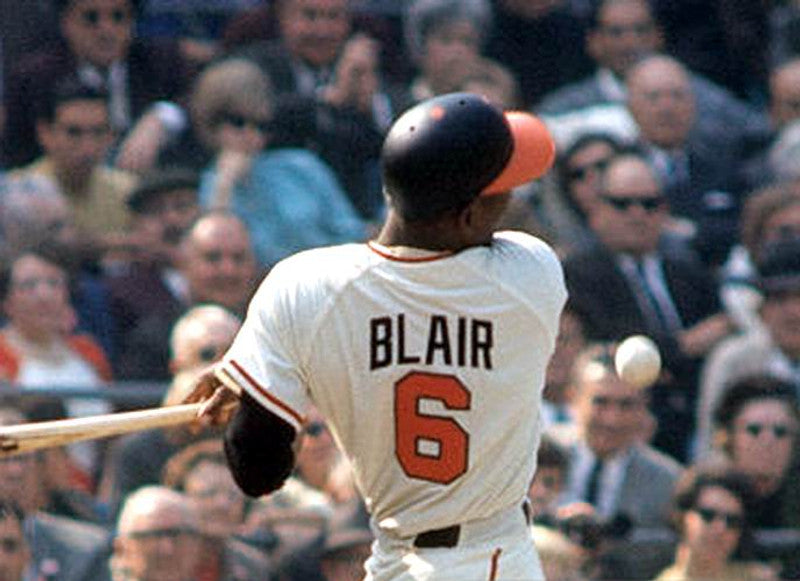 Baltimore Orioles Paul Blair Cooperstown MLB jersey front view