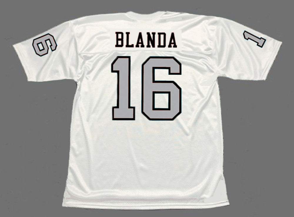 Oakland Raiders George Blanda NFL jersey front view