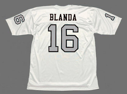 Oakland Raiders George Blanda NFL jersey front view