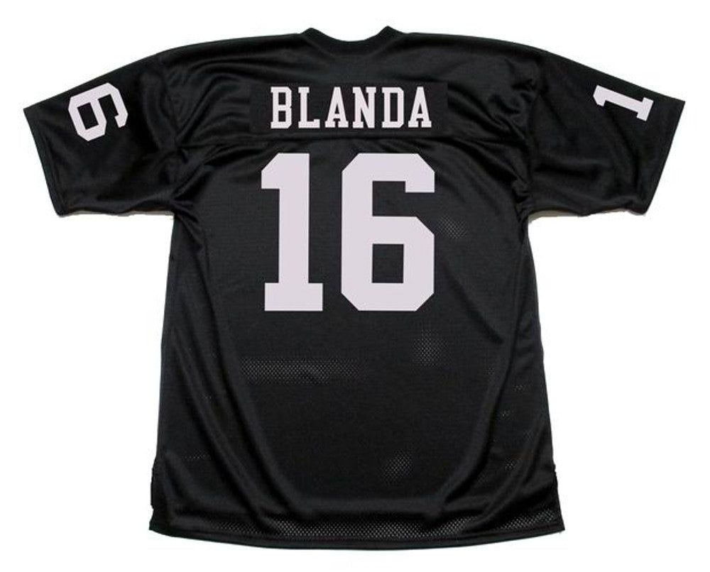 Oakland Raiders George Blanda NFL jersey front view