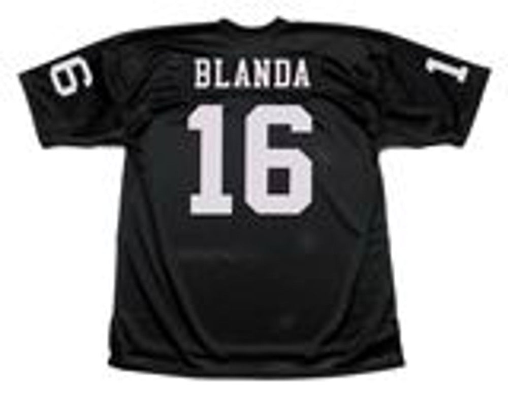 Oakland Raiders George Blanda NFL jersey front view
