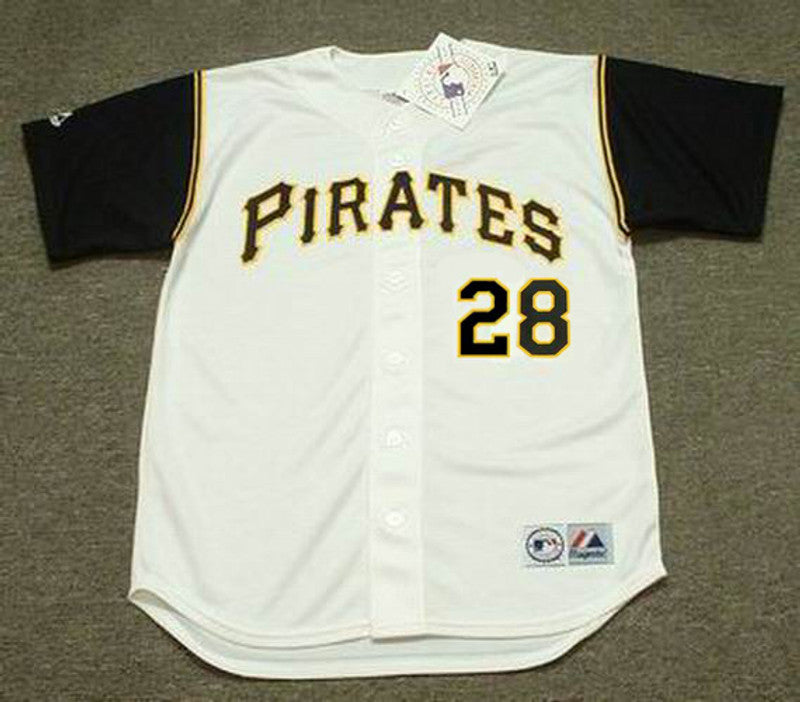 Pittsburgh Pirates Steve Blass MLB jersey front view