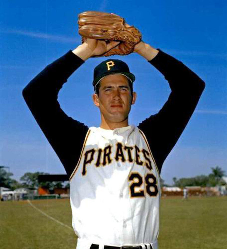 Pittsburgh Pirates Steve Blass MLB jersey front view