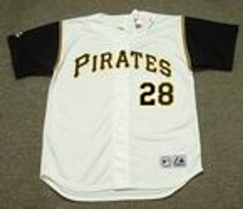 Pittsburgh Pirates Steve Blass MLB jersey front view