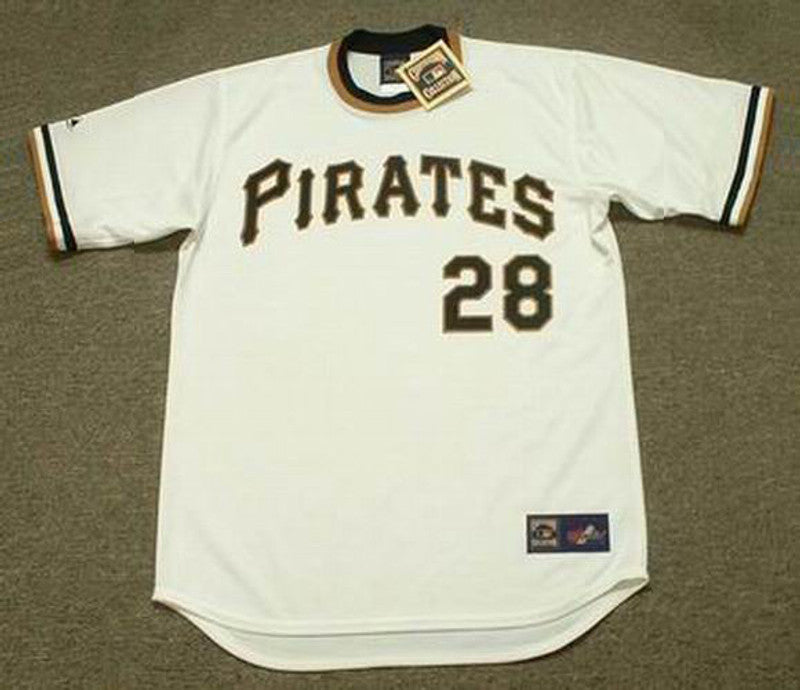 Pittsburgh Pirates Steve Blass MLB jersey front view