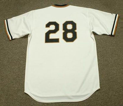 Pittsburgh Pirates Steve Blass MLB jersey front view