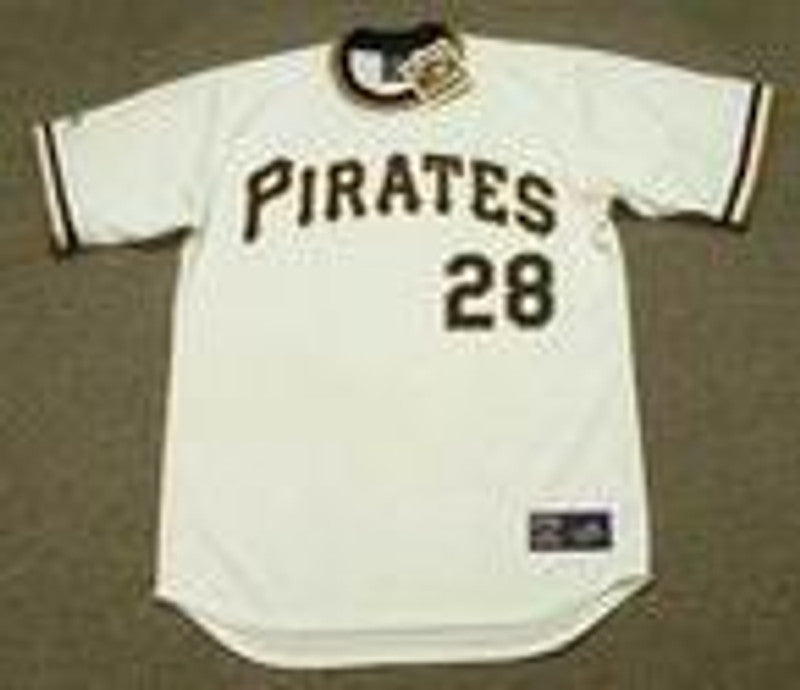 Pittsburgh Pirates Steve Blass MLB jersey front view
