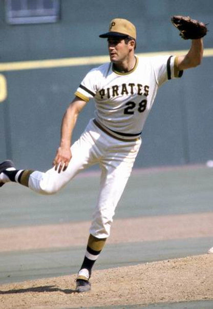Pittsburgh Pirates Steve Blass MLB jersey front view