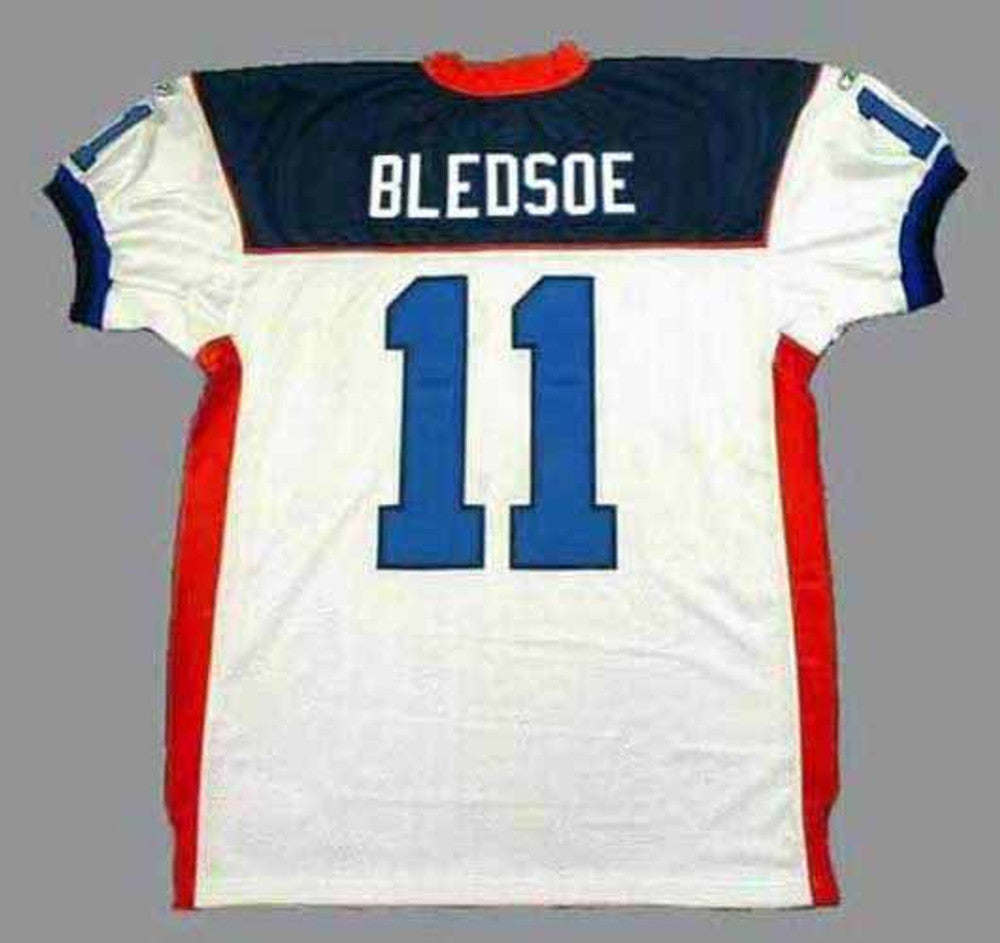 Buffalo Bills Drew Bledsoe Reebok NFL jersey front view