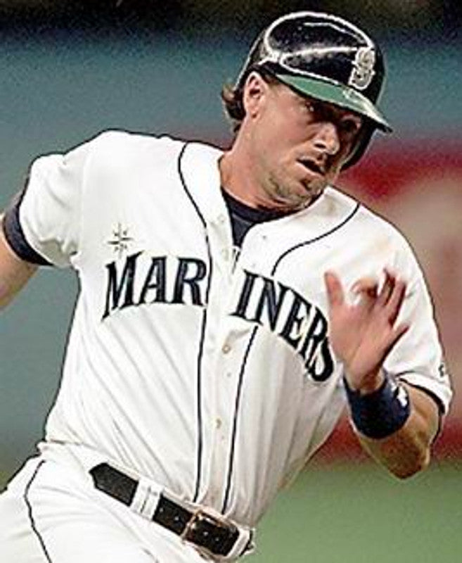 Seattle Mariners Mike Blowers MLB jersey front view