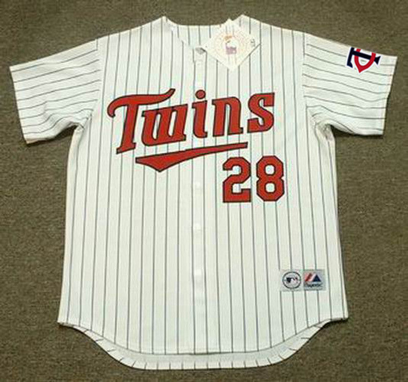 Minnesota Twins Bert Blyleven MLB jersey front view