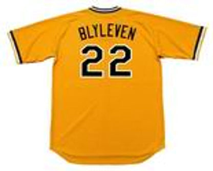Pittsburgh Pirates Bert Blyleven MLB jersey front view