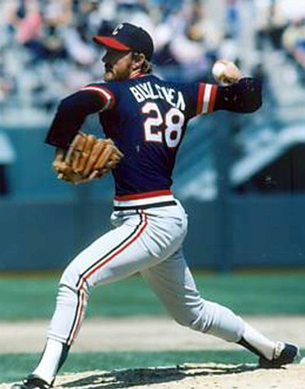 Cleveland Indians 1980s Cooperstown Name Number MLB jersey front view