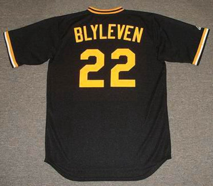 Pittsburgh Pirates Bert Blyleven MLB jersey front view