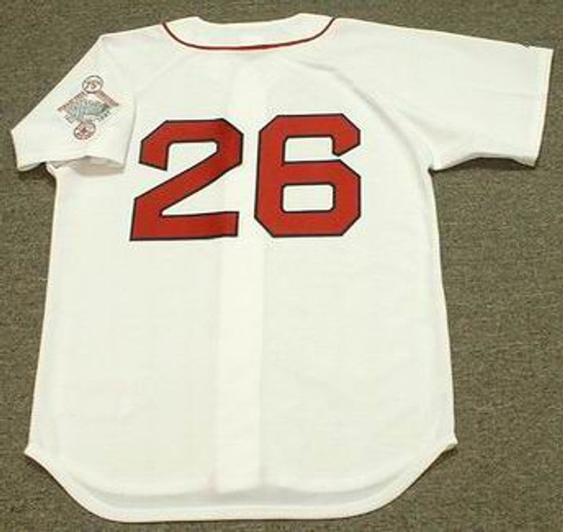 Boston Red Sox Wade Boggs MLB jersey front view