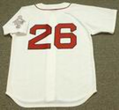 Boston Red Sox Wade Boggs MLB jersey front view