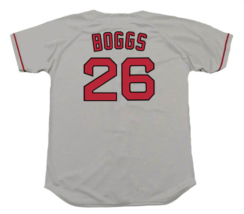 Boston Red Sox Wade Boggs MLB jersey front view
