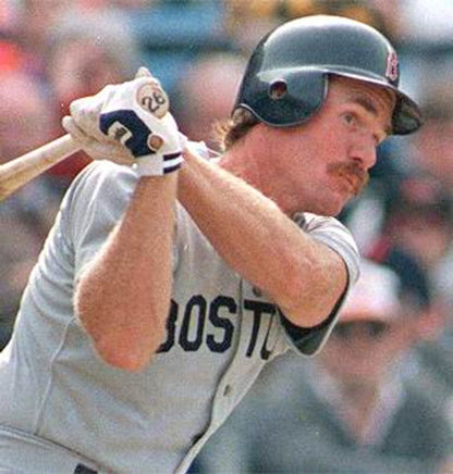 Boston Red Sox Wade Boggs Cooperstown MLB jersey front view