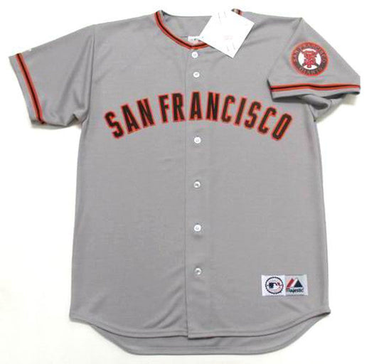 SD SFG 2002 Throwback Away Baseball Stitched Jersey, Vintage Baseball Jersey, Retro Sewn Jersey