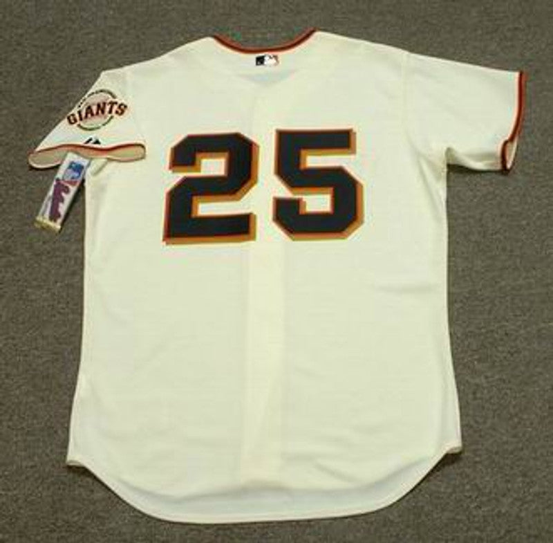 BB SFG 2004 Home Baseball Stitched Jersey, Vintage Baseball Jersey, Retro Sewn Jersey