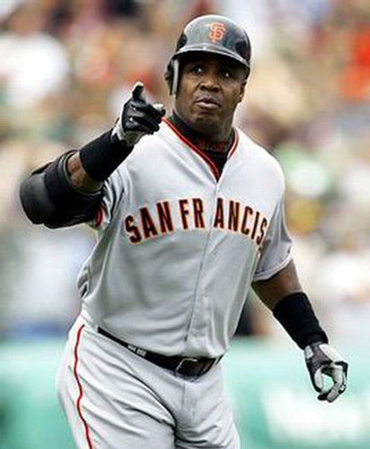 San Francisco Giants Barry Bonds MLB jersey front view