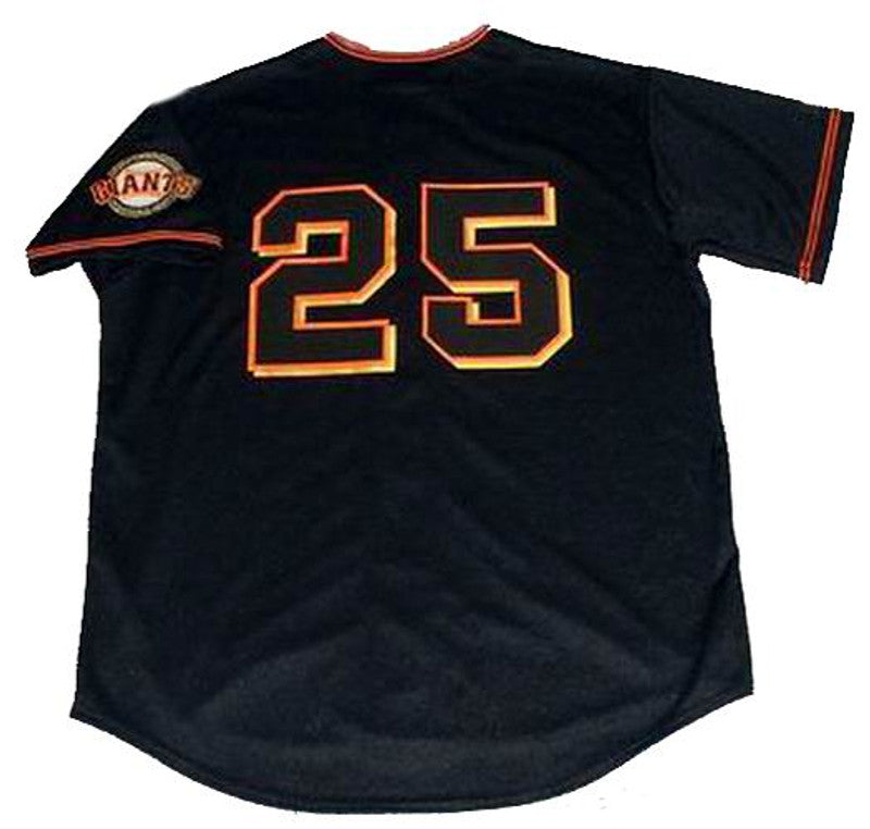 BB SFG 2001 Baseball Throwback Stitched Jersey, Vintage Baseball Jersey, Retro Sewn Jersey