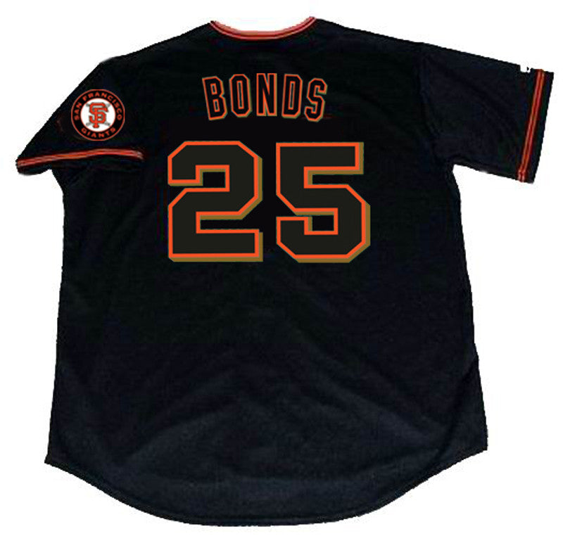 San Francisco Giants Barry Bonds MLB jersey front view