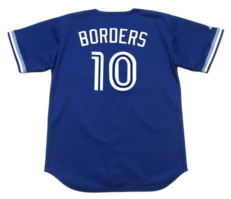 Toronto Blue Jays Pat Borders MLB jersey front view