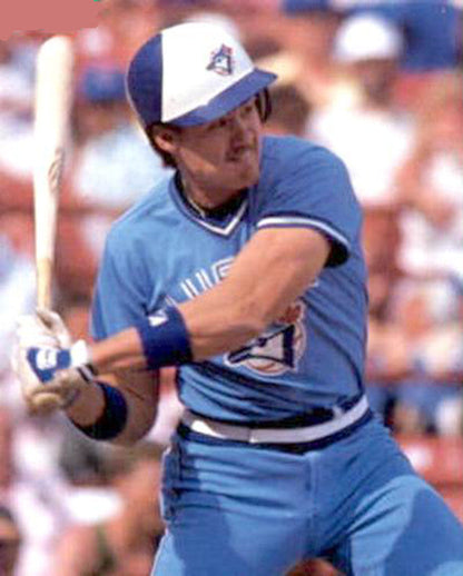 Toronto Blue Jays Pat Borders Cooperstown MLB jersey front view