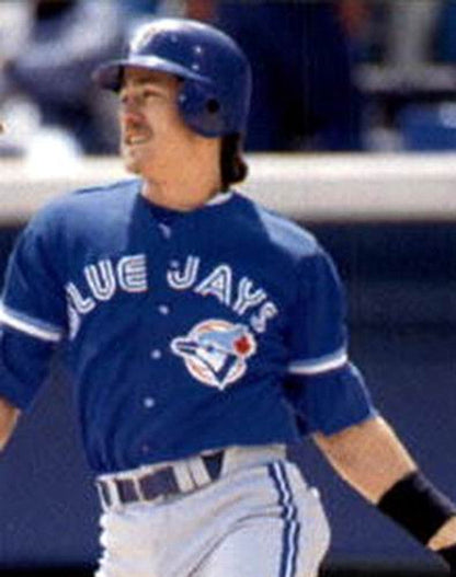 Toronto Blue Jays Pat Borders MLB jersey front view
